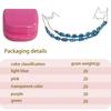 2Pcs Cartoon Cat Dental Metal Braces Archwire With Hooks Metal Bracket And Ligature Ties Colorful Temporary Tooth Decoration