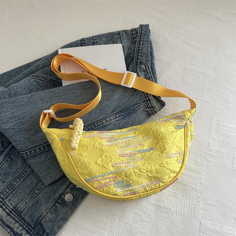 Crossbody Bag Women's New Fashionable Girl Small Bag Popular One-shoulder Dumpling Bag