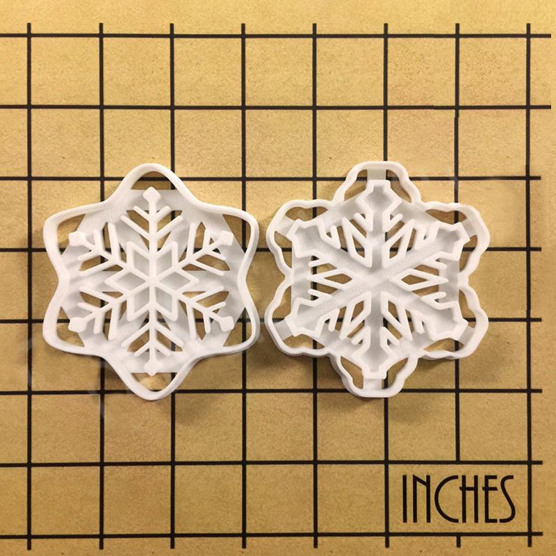 Multifunction Cookie Mold Food Grade Healthy Christmas Snowflake Cookie Baking Tool MIT