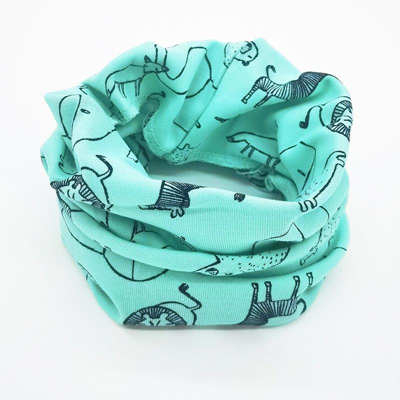 Neuer Frühling Herbst Kinder Schal Mode Kinder Baumwollschal Jungen Mädchen O-Ring Schal Kinder Kragen Kinder Halstuch