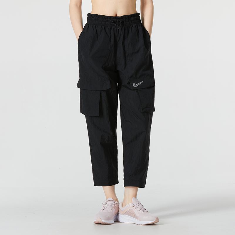 Nike Nsw Swoosh Woven Pants Women Bottoms Black DR5623-010