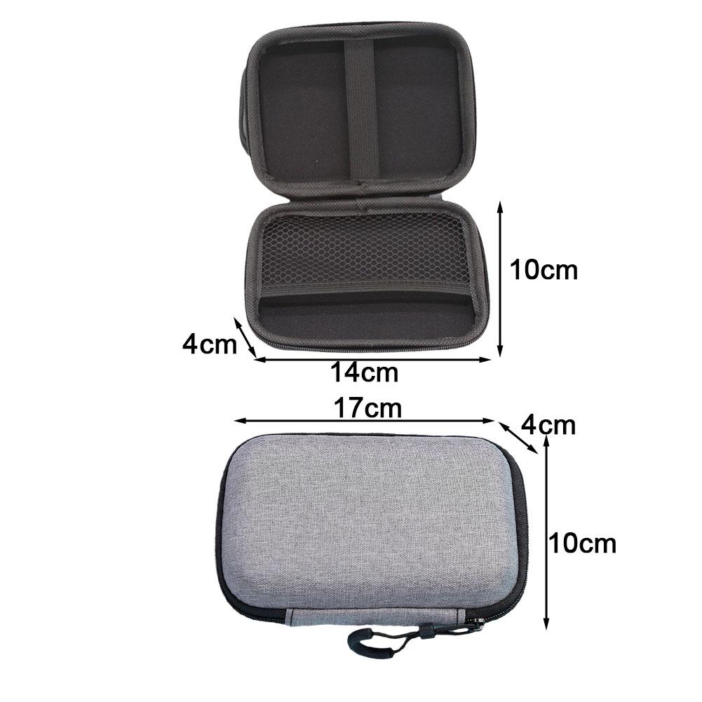 For R36S/R35S Game Console Storage Bag EVA Hard Shockproof Protective Carrying Bag Mini Pouch Case For Game Organizer