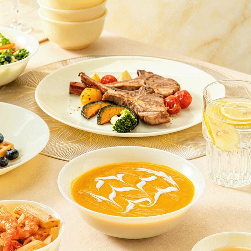 GLASSLOCK Minos Glass Tableware Set - 6 Piece