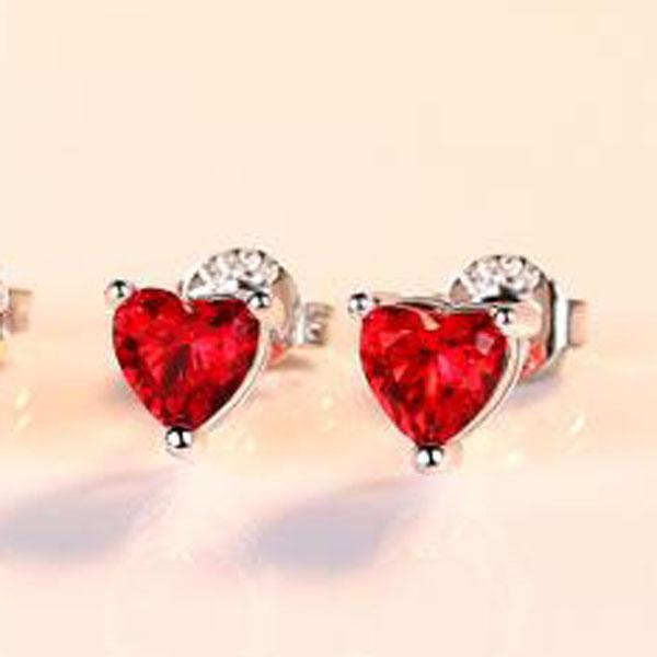 New 925 Silver Stud Earrings AAA Zircon High Quality For Women's Wedding Fine Jewelry Accessories Party Gift