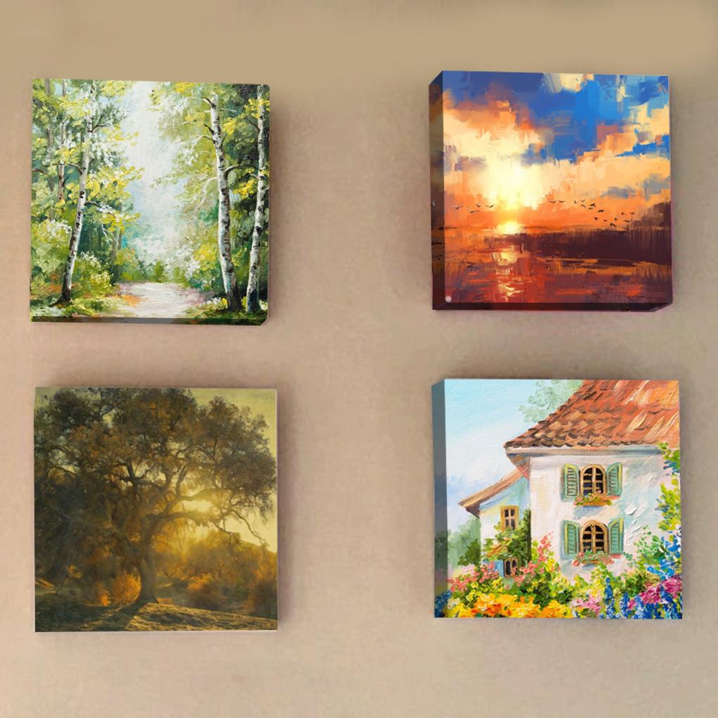 Bemalter Innenholzrahmen 3D DIY Wandhänge-Dekoration Kunst Keilrahmen zum Malen