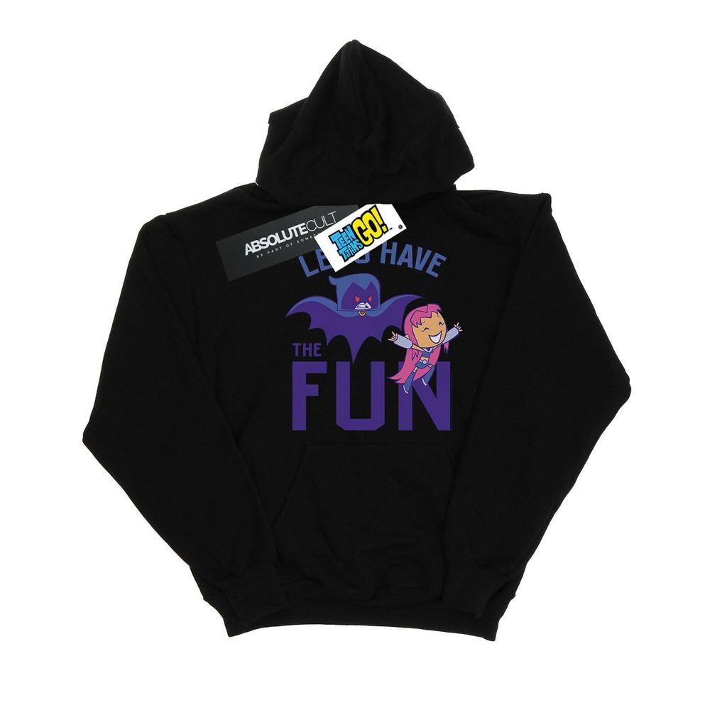 DC Comics Womens/Ladies Teen Titans Go Let´s Have The Fun Hoodie