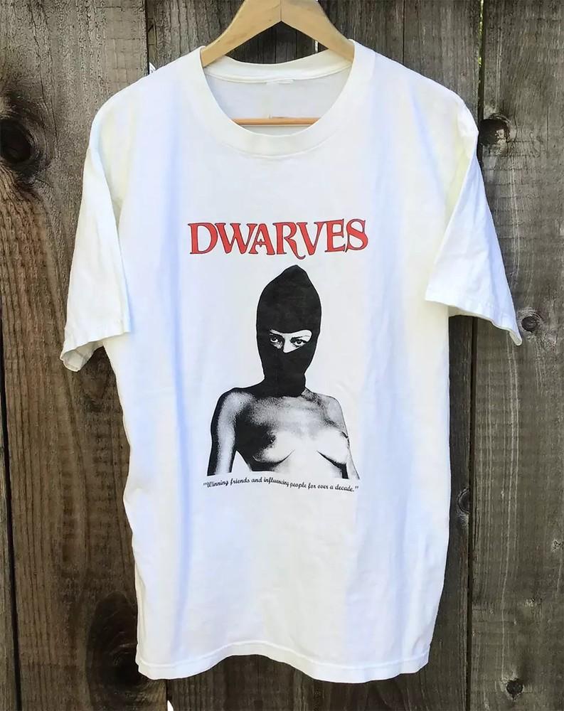Dwarves Band Gift For Friends White T-Shirt Cotton All Size TH487.webp Unisex T-Shirt