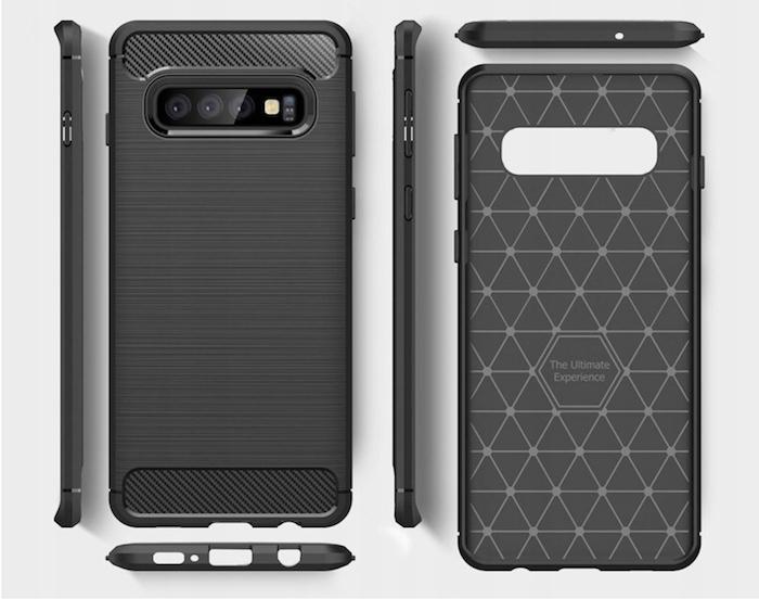 Sc Carbon Galaxy S10+ Czarny