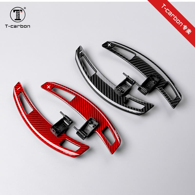 T-Carbon True Carbon Fiber Shift Paddles for Mercedes E-Class: 22 E63AMG, 21 E53E63