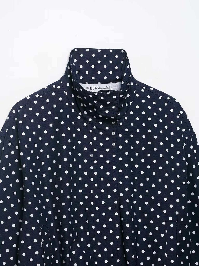 Retro Polka Dot Women's Summer Casual Short Set