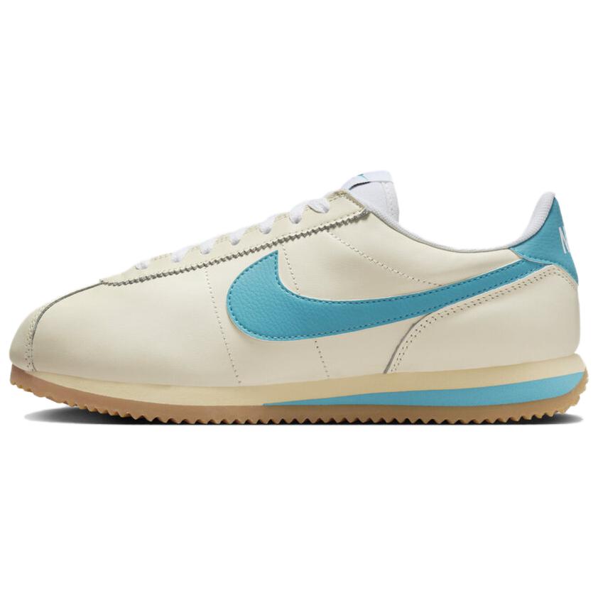 Nike  Cortez Coconut Milk Teal Nebula Women Sneakers Cream Gum-Yellow Pale-Vanilla HF4268-113