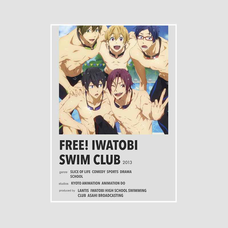 Classic Anime Collection Poster My Hero Academia Spirited Away Retro White Paper Posters Wall Prints Pictures Home Decor Room Decoration Art Painting