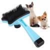 Pets Brush Remove Loose Undercoat and Tangled Hair Improve Blood Circulation for Cat DogBlue