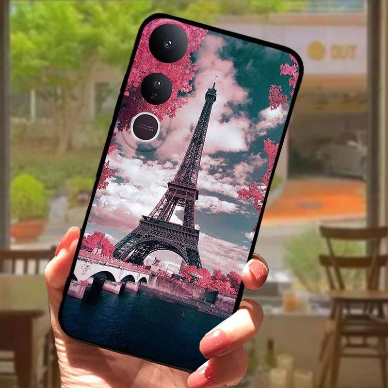 For Vivo V50 Lite 4G Case V2441 Cover Fashion Lion Painted Soft TPU Silicone Phone Case For Vivo V 50 V50Lite 5G V2440 Fundas