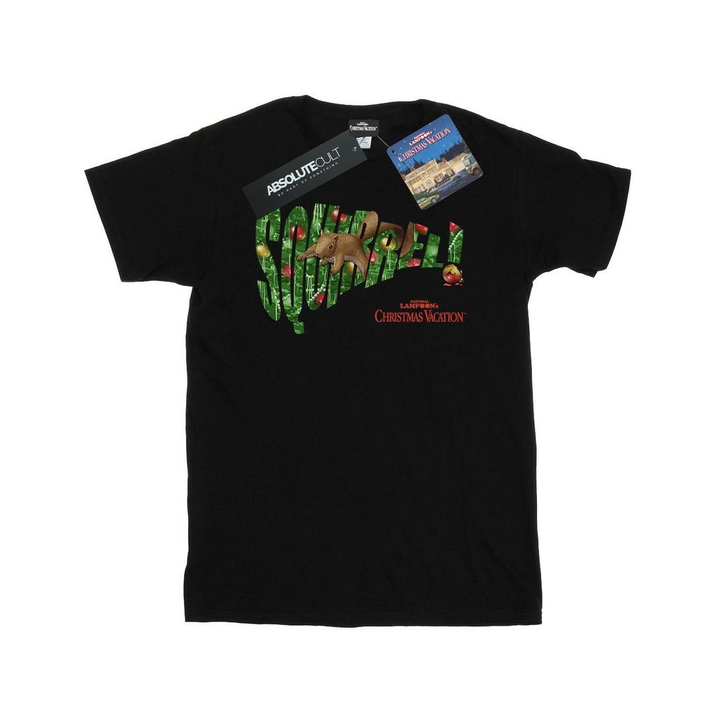 National Lampoon´s Christmas Vacation Mens Squirrel Tree T-Shirt