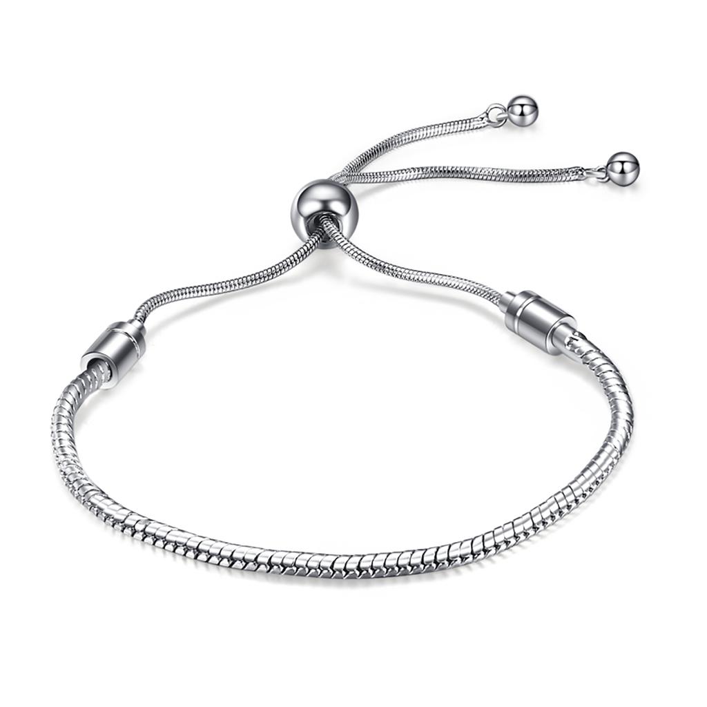 Prázdný náramek z nerezové oceli sportovní černé silikonové nastavitelné náramky náramky pro ženy