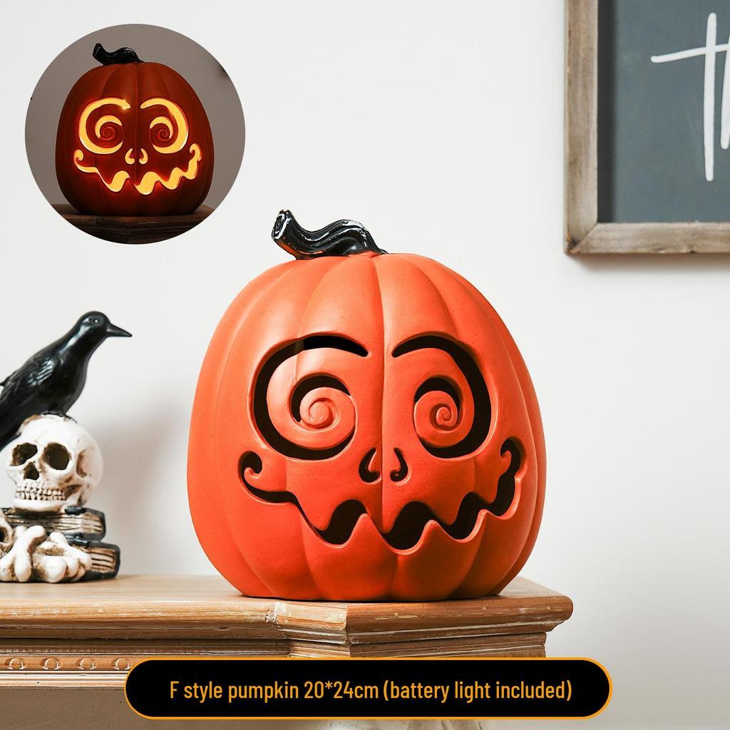 Halloween Large Pumpkin Lantern: Festive Decor for Doorways, Bars, and Shops