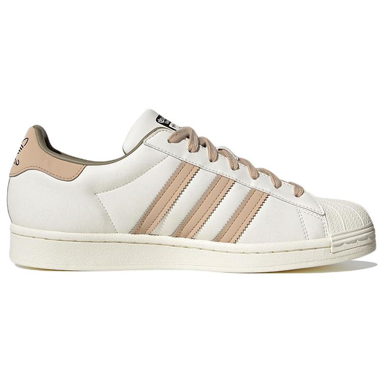 Adidas Originals Superstar Durable Lightweight Low-Top Skate Shoes Collaboration Unisex Skate Shoes White ID7447