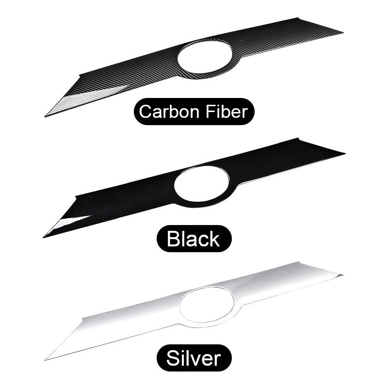 Car Accessories For Toyota Highlander XU70 Kluger -2022 2023 ABS Rear Tail Gate Protector Frame Molding Logo Lid Cover