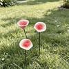 Bee Watering Station, Ceramic Flower Shaped Bee Waterer, Vivid And Realistic Home Decor, for Garden Patio Lawn