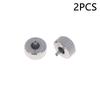 Hot Sale 2PCS Silver Color Steel Watch Crown 4.5mm To 7mm Head Diameter With Long Post For Watch Crowns Repair