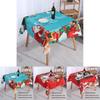 Elegant Red And Green Christmas Table Cloths For Rectangular Tables And Home Decor