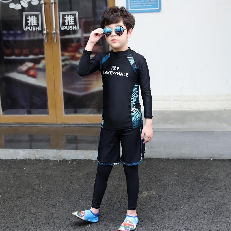 Unisex Quick-Dry Rash Guard Set Snorkeling Surfing Swimming UV Protection Long Sleeve Swimwear