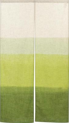 Noren Kobo Noren Linen or Linen Gradient 85cm Wide X 150cm Japanese Japanese for Forest 27069 Curtain, Blend, Pattern, Long, Modern, Style, Shops,
