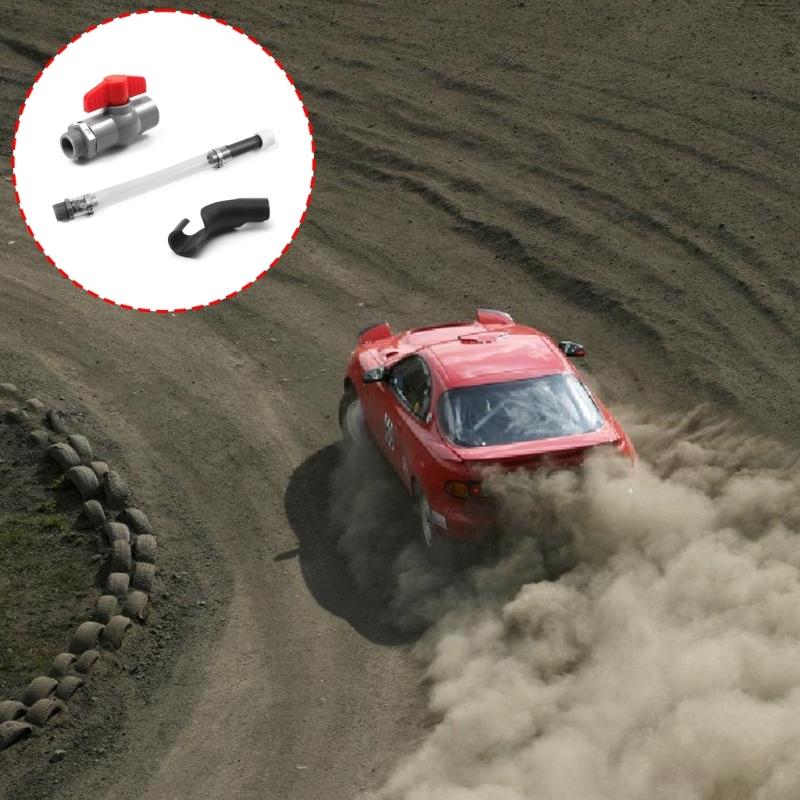 Gas Cans Racing Fuel Jugs Hose with Ball 3044 Valves and Hose Bender for Gas Cans, Egs, LC2, Scribner