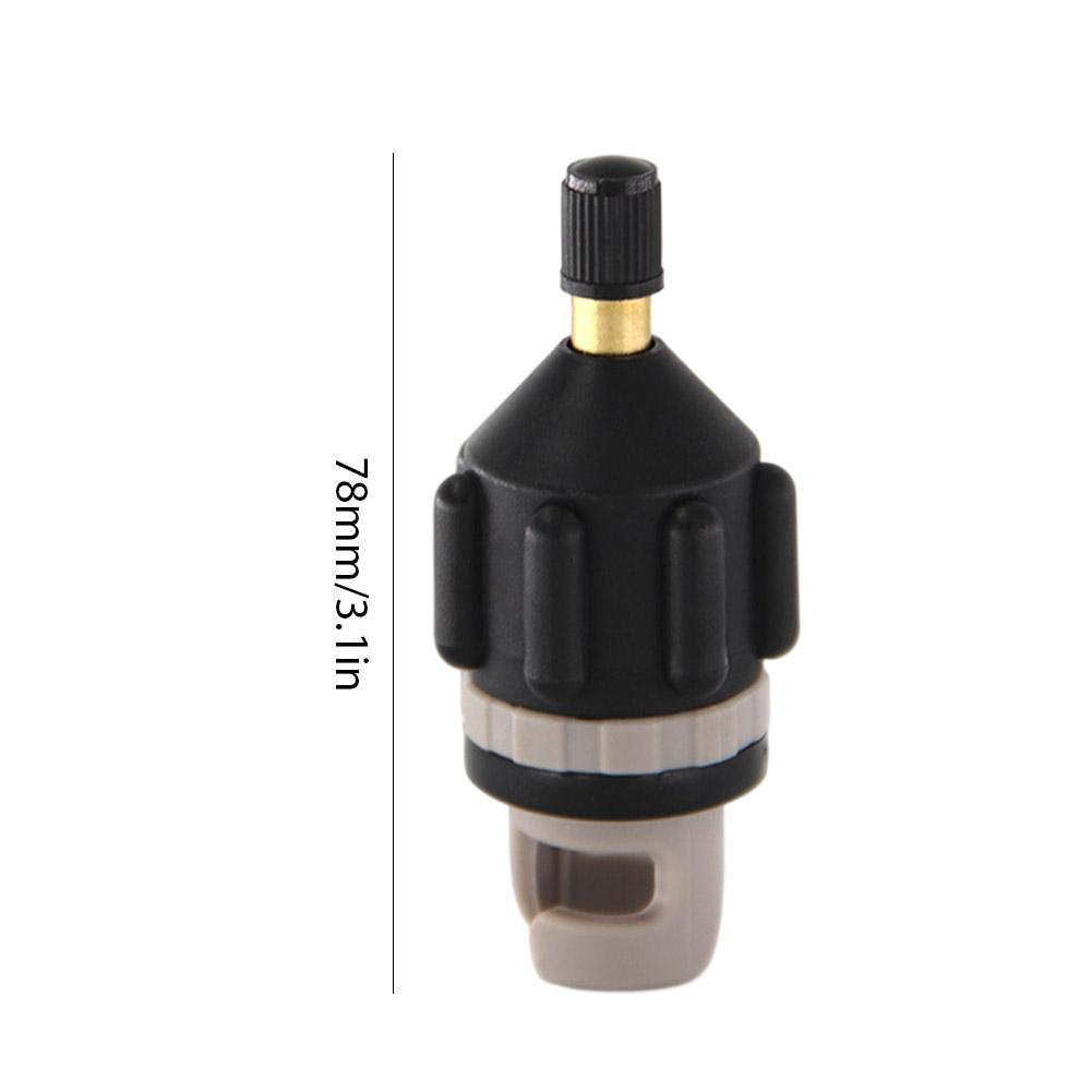 1/2pcs Air Valve Adaptor Wear-resistant Rowing Boat Nylon Kayak Inflatable Pump Adapter for SUP Board Kayak Parts Accessories