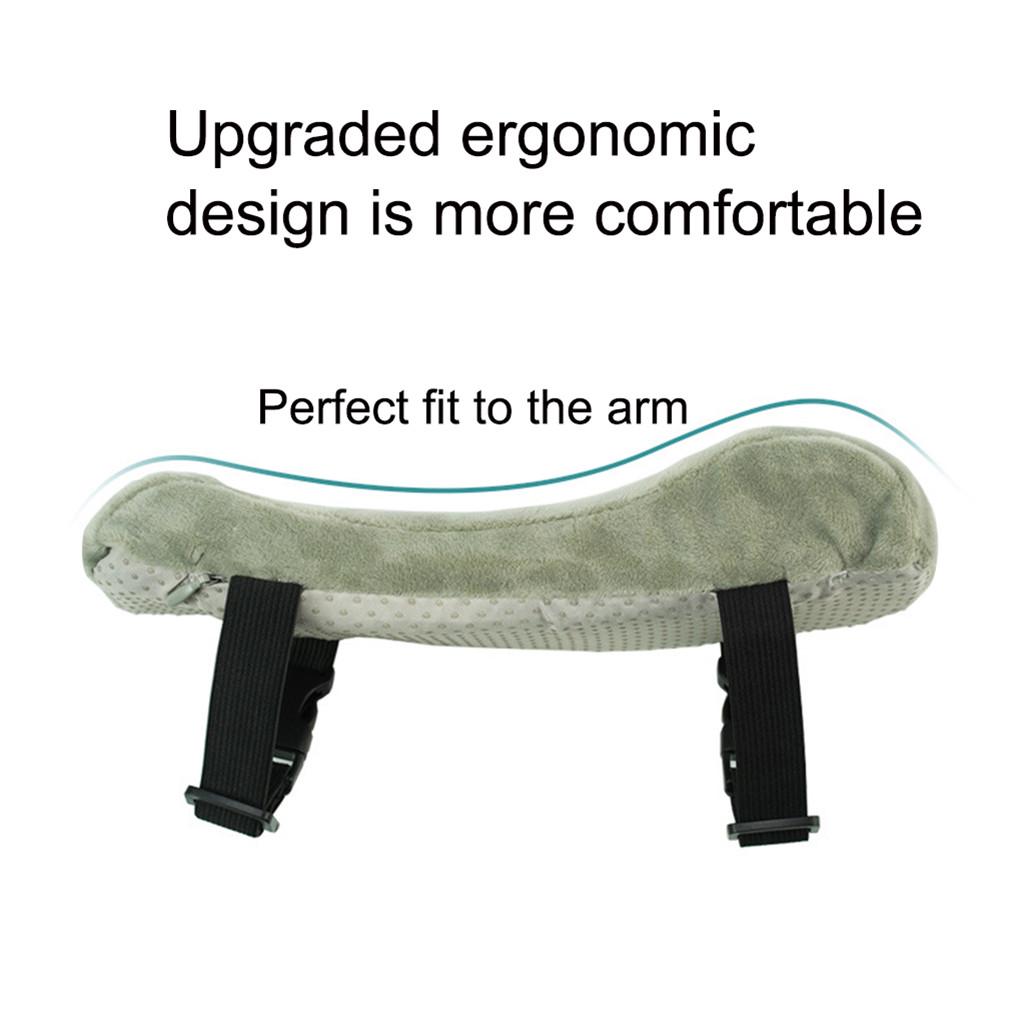 New Memory Cotton Chair Armrest Pad Memory Cotton Elbow 