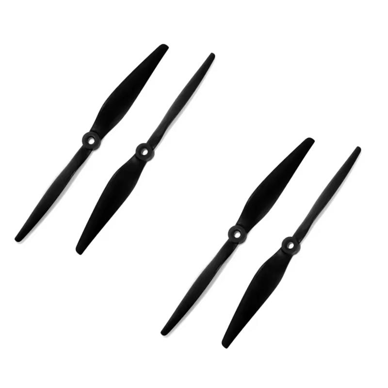 2Pair HQProp 7X12 7X9 7X10 7X7 7X6 7X5 CW/CCW 2-blade Propeller Thin Electric Prop Reinforced Nylon Prop for 7 Inch RC Airplanes