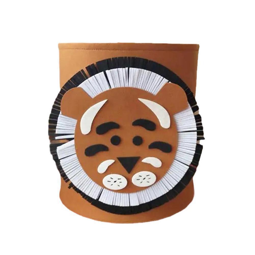 Cotton Animal Storage Basket Kids Toys Clothes Shoes Organizer Sundries Folding Storage Box Cabinet Home Kwaii Basket Container