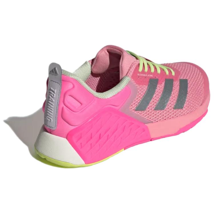 Ny Adidas Dropset 3 Semi Pink Spark Iron Metallic Silver Dawn Dame JI2075