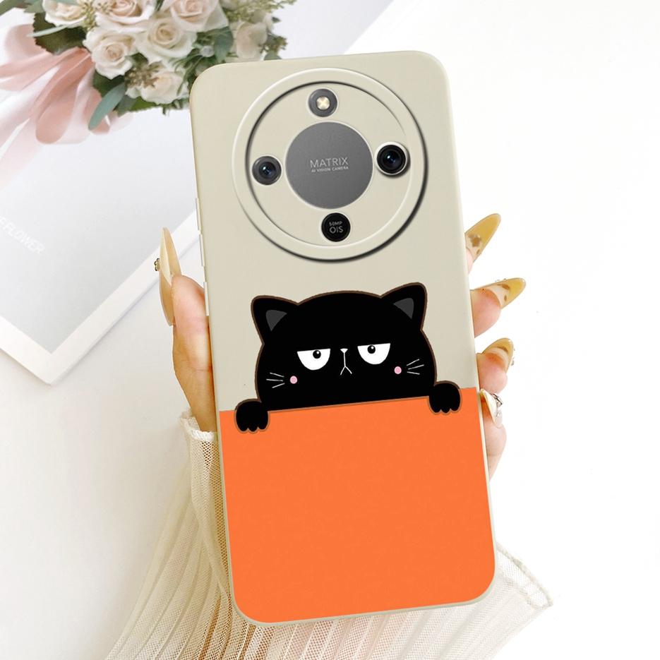 For Honor Magic 8 Lite Case Honor X9d MTN-NX1 Cute Dog Panda Cartoon Cover Silicone Case For Honor X70 X 70 HonorX9d Soft Fundas