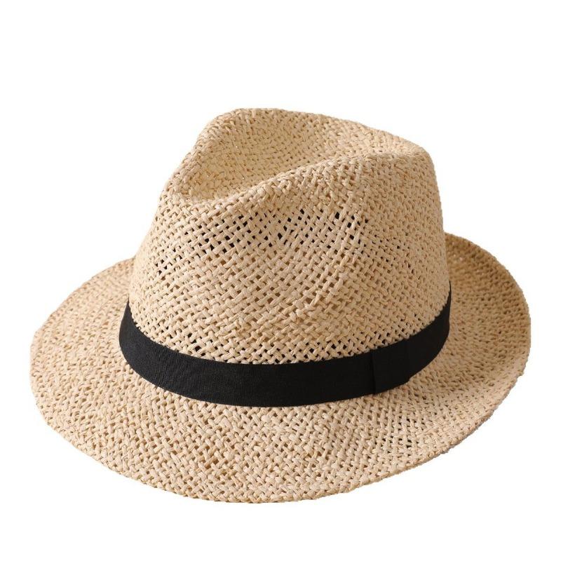 New handmade hook hollow needle jazz hat vacation travel spring and summer sunshade sunscreen top hat sun hat