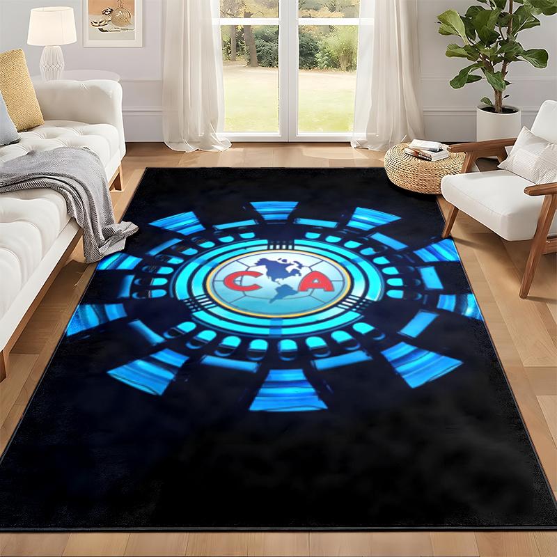 Club America Carpet Door Mat for Living Room or Bedroom Protective Mat Under Chair Office Decoration Christmas Gift Birthday Present