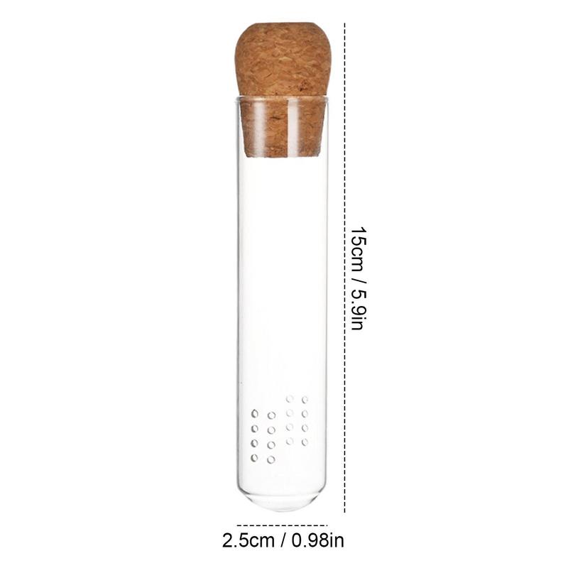 Tea Infuser Tea Filter Sieve Glass Pipe Creative Tea Mate Tea Maker Brewing For Spice Herb Tea Strainer Teaware Tool Accessories