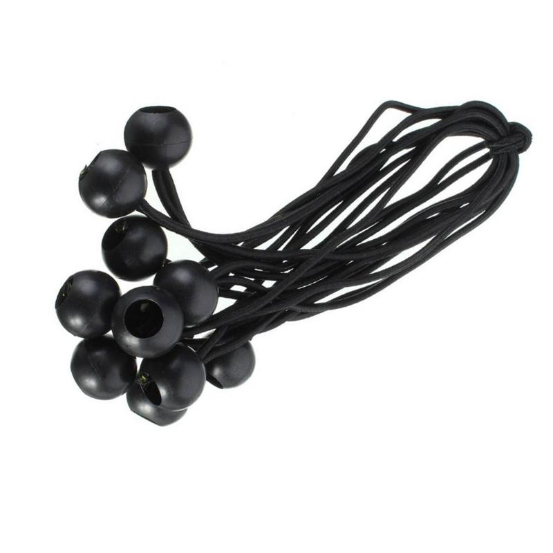 20/50 stücke Set Outdoor-Zubehör Elastische Seil Ball Wandern Zelt Zubehör Bänder Bungee Cords Plane Tie Down Strap Camping Gürtel