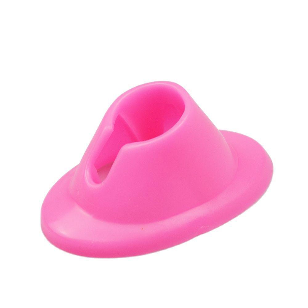 

Силиконовый держатель для лака для ногтей, подставка для бутылочек с защитой от проливания, салонный маникюрный органайзер для ногтей, демонстрационная стойка, аксессуары для инструментов для дизайна ногтей розовый