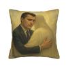 Fundas de Almohada Angélicas y de Jesús de Charlie Kirk Funda de Almohada Cuadrada Linda y Divertida para Silla de Sala de Estar
