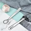 Stainless Steel Egg Beater Spring Manual Mixer Spoon Egg Sauce Honey Cream Stirring Kitchen Gadget Spring Egg Beater Whisk