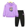 kpop demon hunters hoodie Fleece Jacket sweatshirt 2pcs pullover+pant Autumn winter boys girls Hooded Sets kids boutique clothe