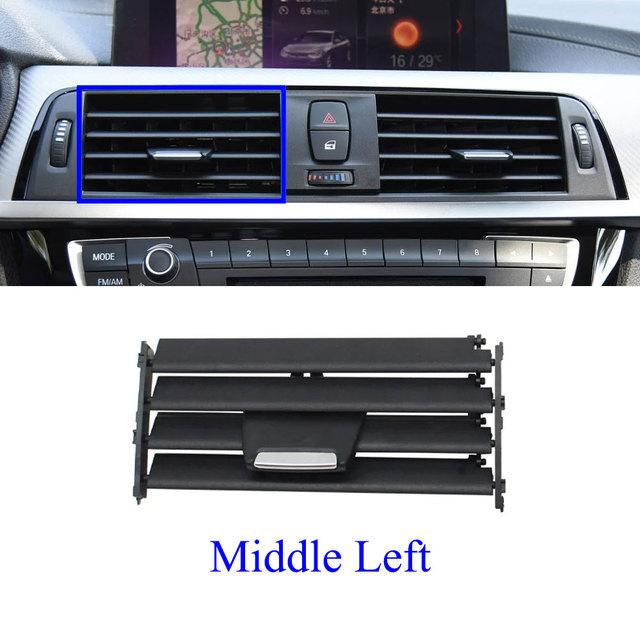Kit de reparare a aerului central al tabloului de bord pentru grila de ieșire de aerisire AC Clip de glisare pentru BMW Seria 1 2 3 4 F30 F31 F34 F20 F21 F22 F32 F33