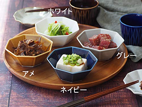 Tableware East Octagonal Bowl 11cm Oct Small Bowl Set of 4 Colors Japanese Tableware Salad Bowl Fruit Bowl Serving Bowl Cafe Tableware Side Dish Bowl