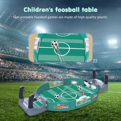 Tischfußball für Familienparty Fußball Brettspiel Desktop Interaktives Fußballspielzeug Kinder Jungen Sport Outdoor Tragbares Spiel Geschenke