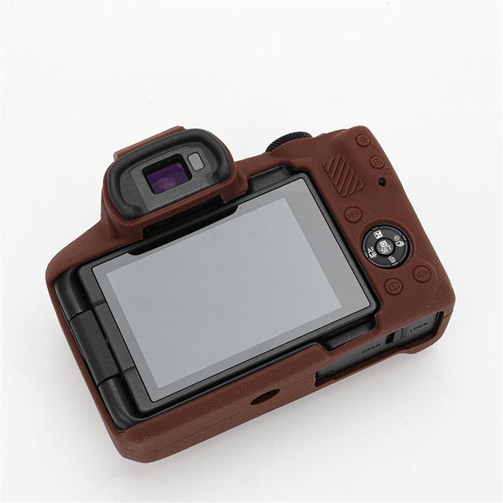 Litchi Pattern R50 Soft Silicone Case Armor Camera Body Cover For Canon EOS R50 EOSR50 Digital Camera Skin