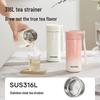 Wushengwu Portable 316L Stainless Steel Thermos Bottle
