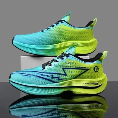 Herren Laufschuhe Lässig Bequem Sportliche Schuhe für Körperliche Tests Atmungsaktiv Leicht Rutschfest Herren Sneaker Marathon