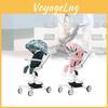 Stroller Kids Ultra Lightweight Foldable Convertible Seat One Button Rotation